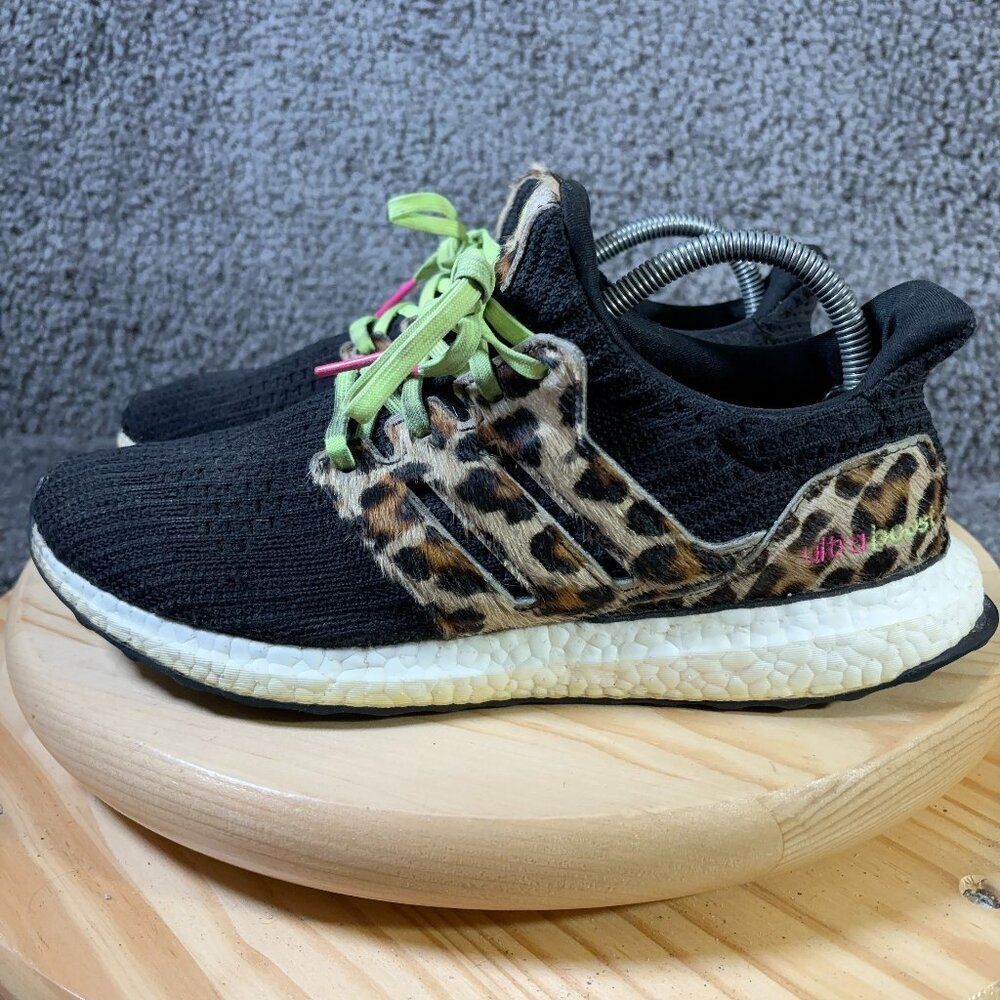 Adidas UltraBoost DNA Animal Pack Leopard Running Shoe Mens Size 8.5 Sneakers